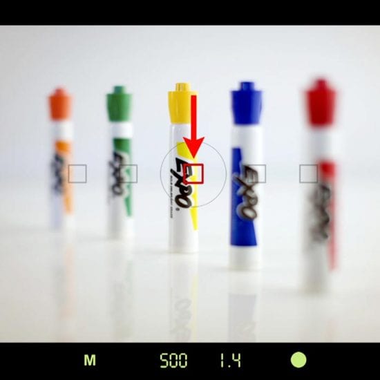 Camera Focus Display