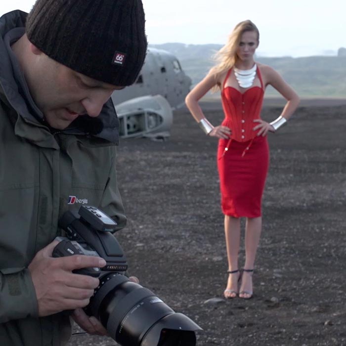 Fashion Shoot at the Site of the DC3 Plane Crash