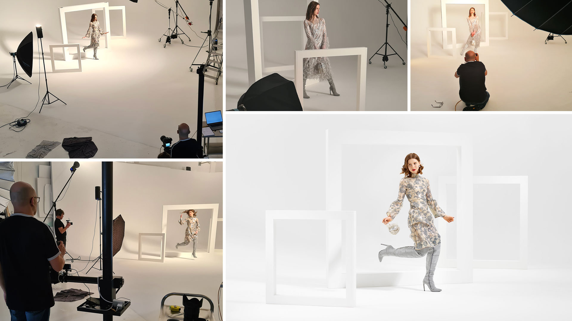 Dual Lighting Fashion Shoot