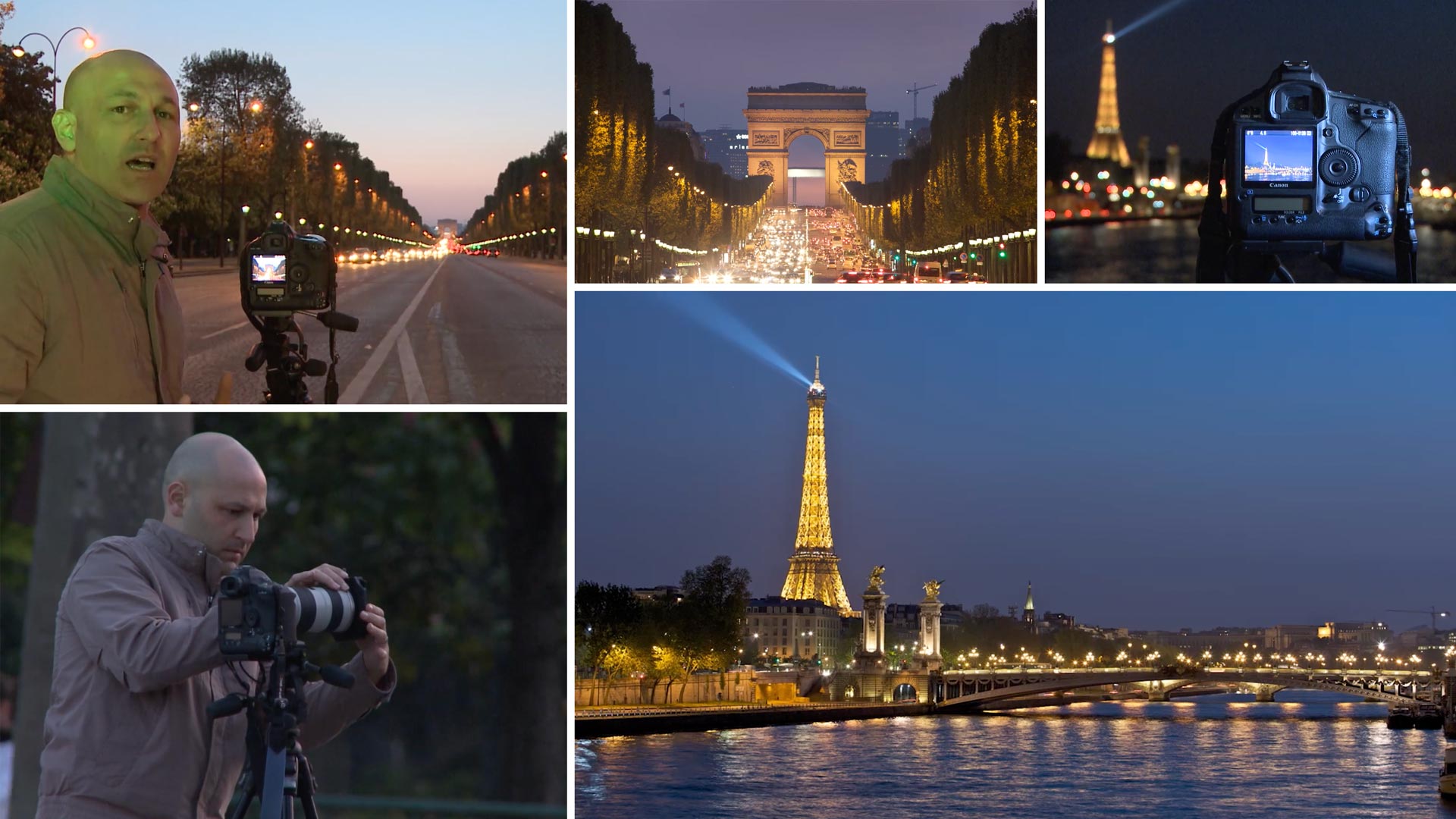 Photographing Motion in a Cityscape at Night