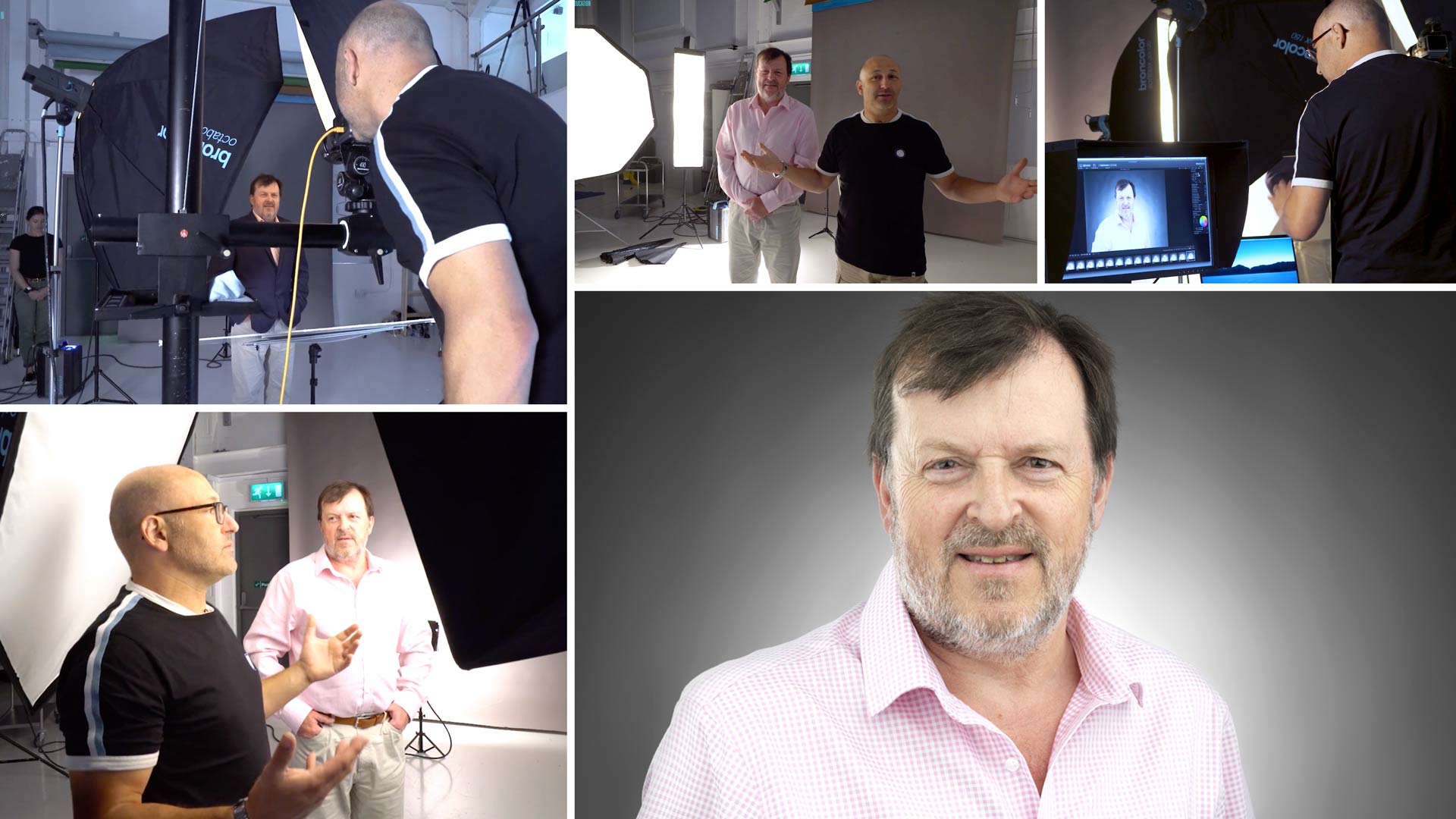 Soft Lighting for Older Male Portraits