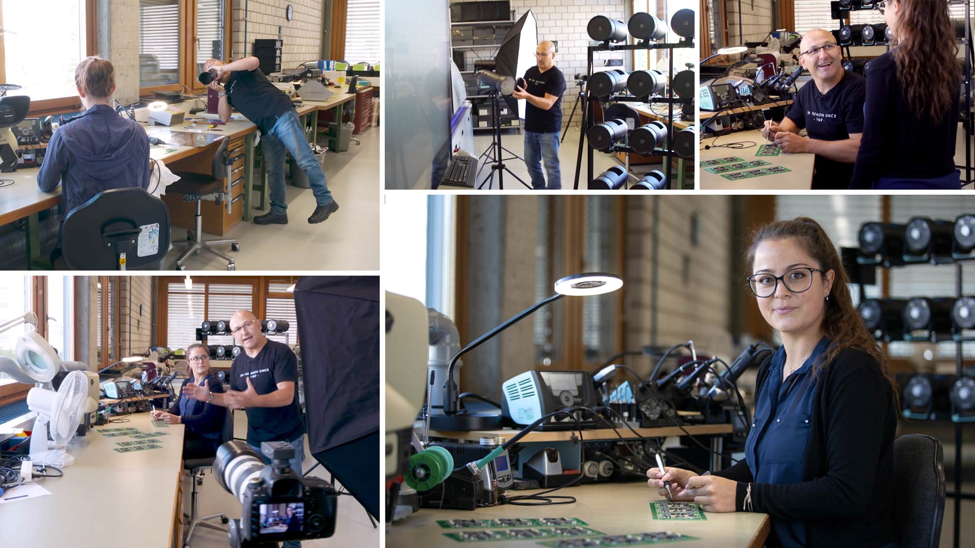 Environmental Portraits: Electronics worker