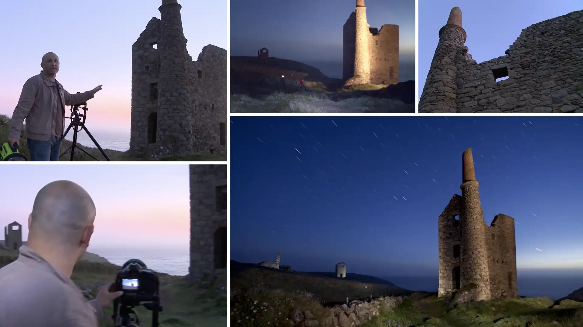 Star Trails and Light Painting on Location