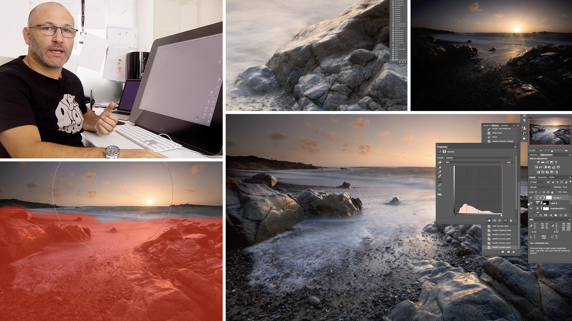 Sunset Seascape Photography: Post-Production
